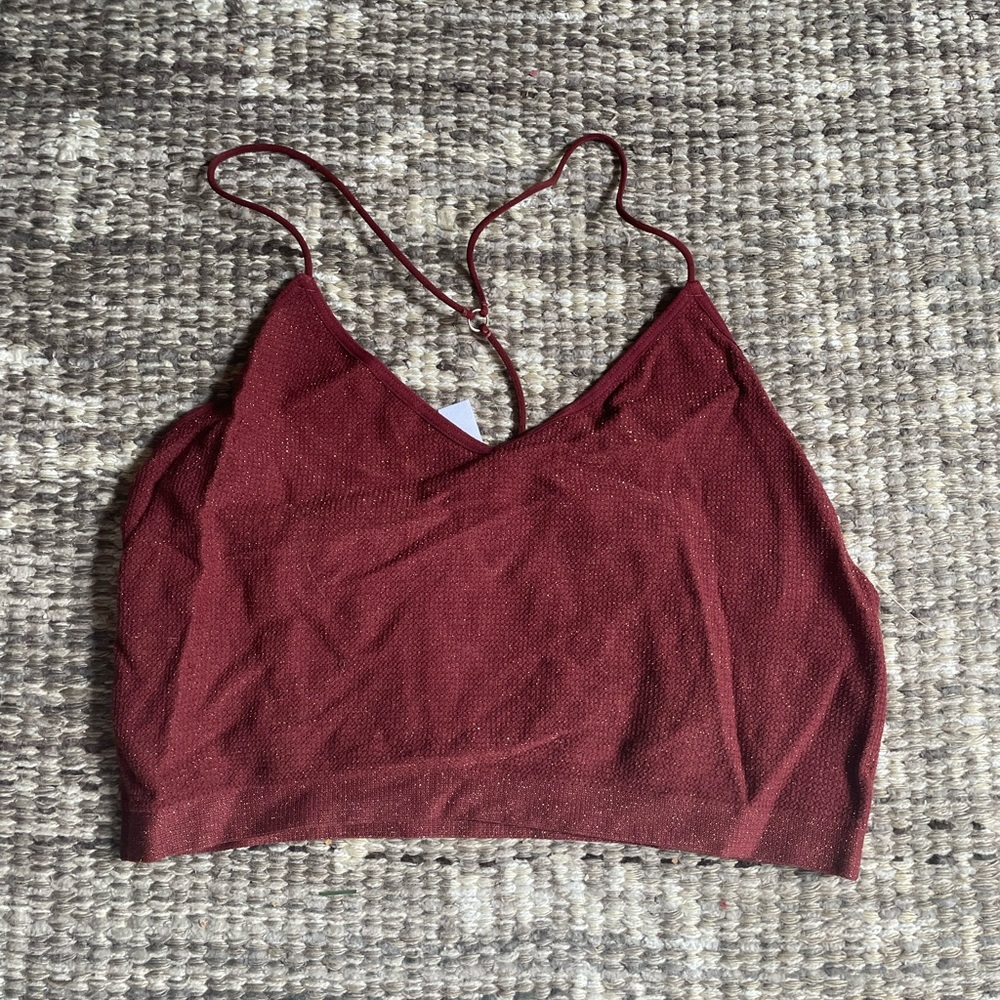 Red Sparkle Top